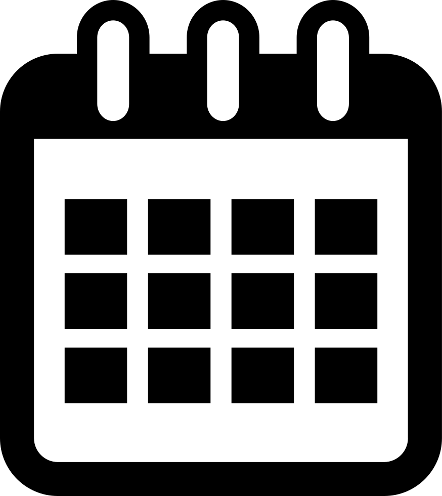 Button to open calendar
